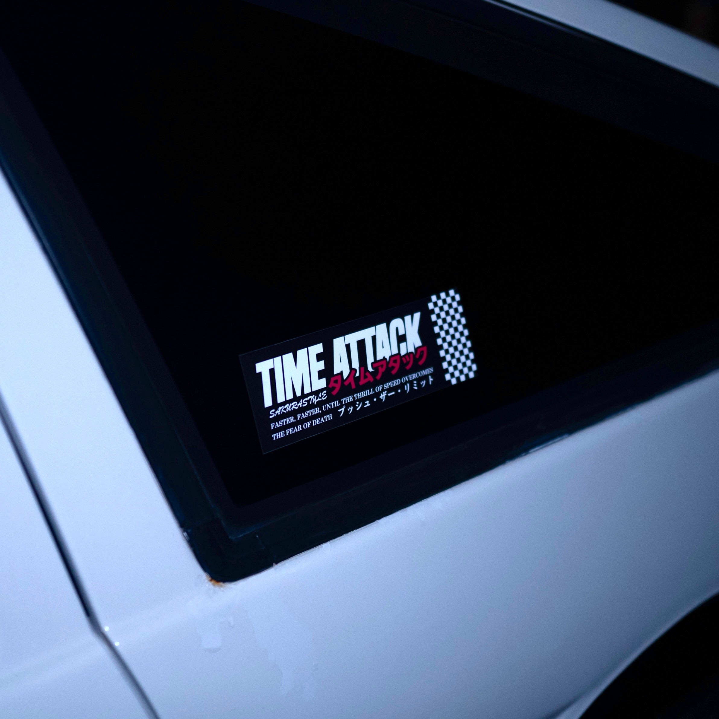 Time Attack JDM Sticker Slap