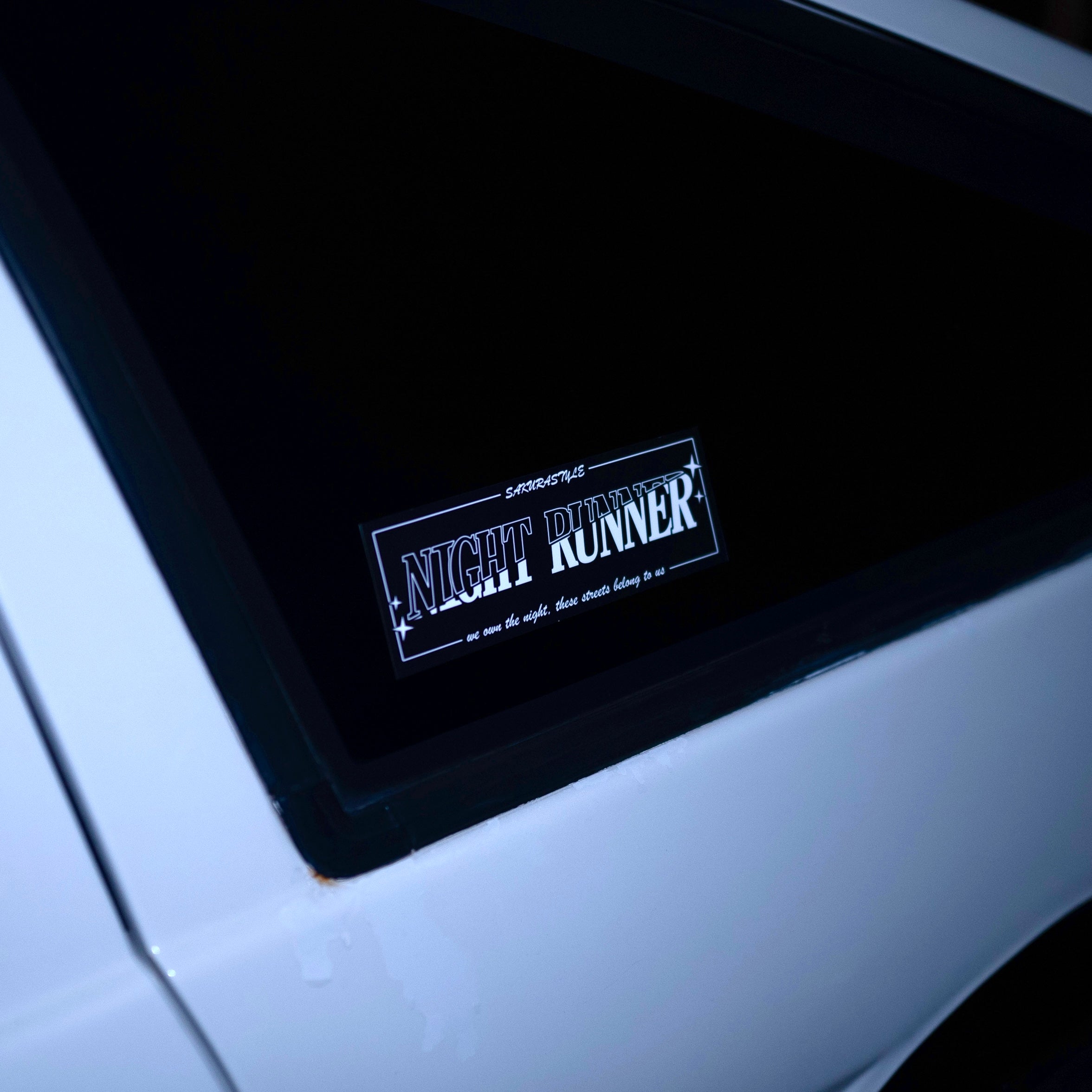 Night Runner JDM Sticker Slap