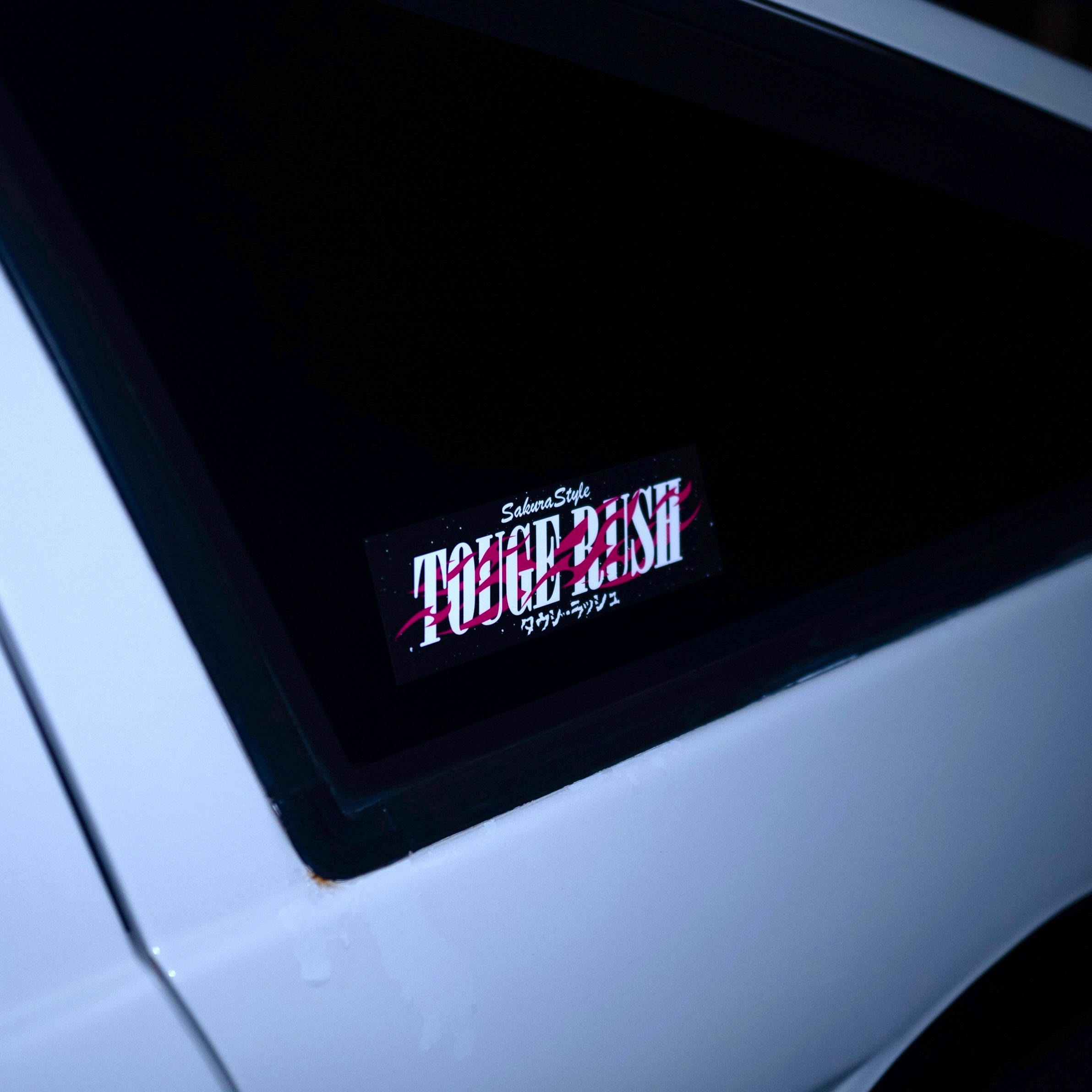 Touge Rush JDM Sticker Slap