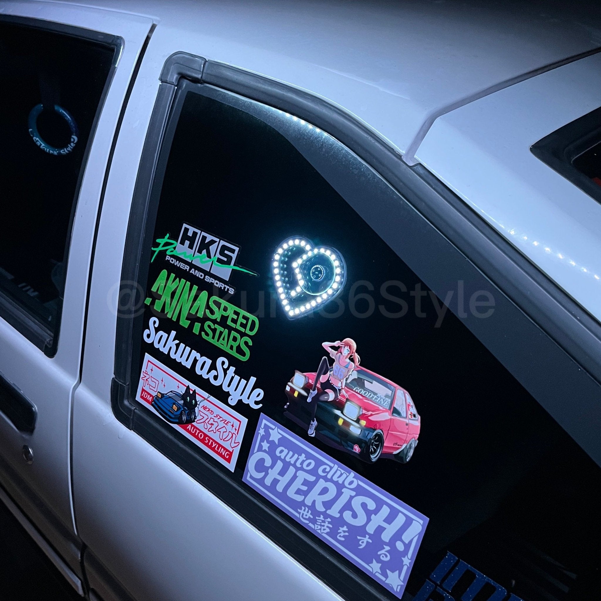 RGB Window Broken Heart