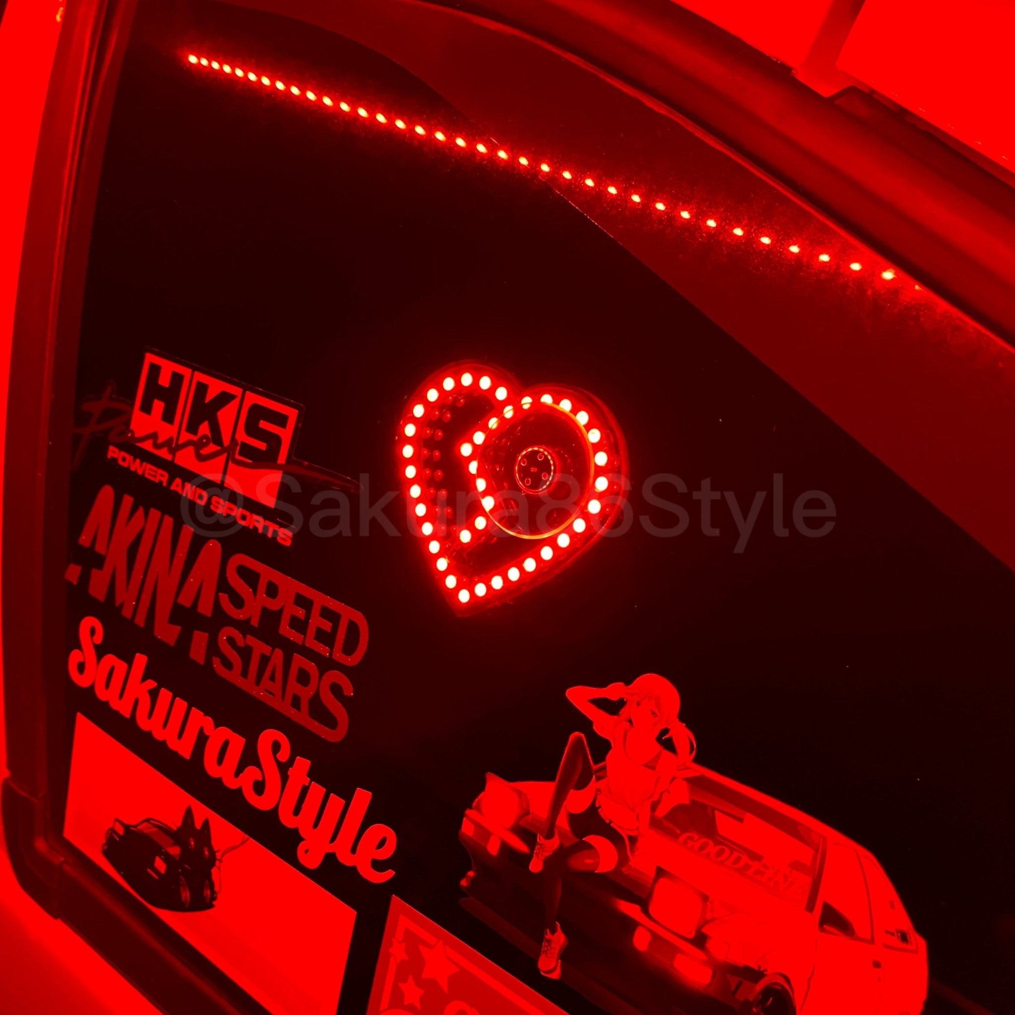 RGB Window Broken Heart