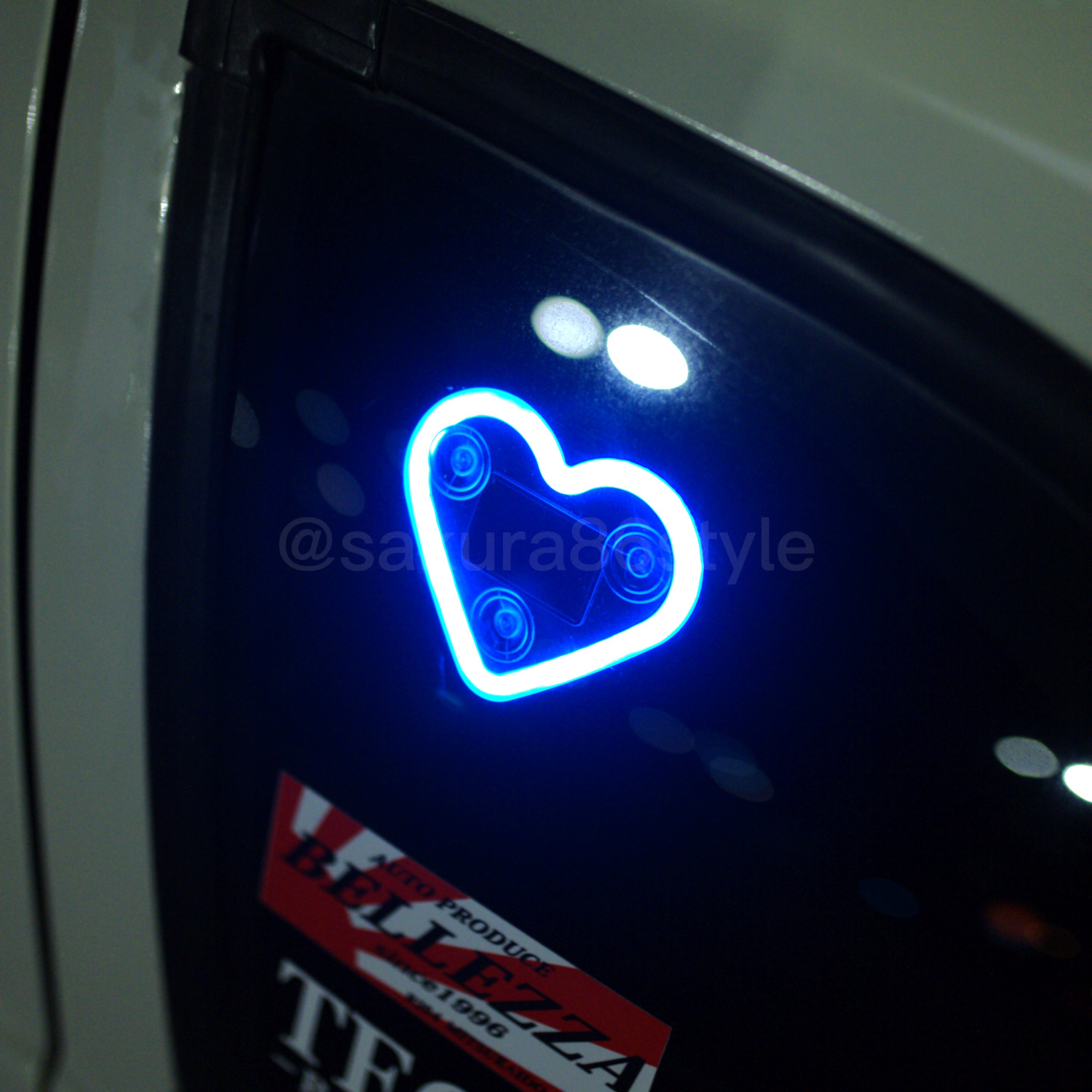 Smart LED Neon Glow Solar Hearts