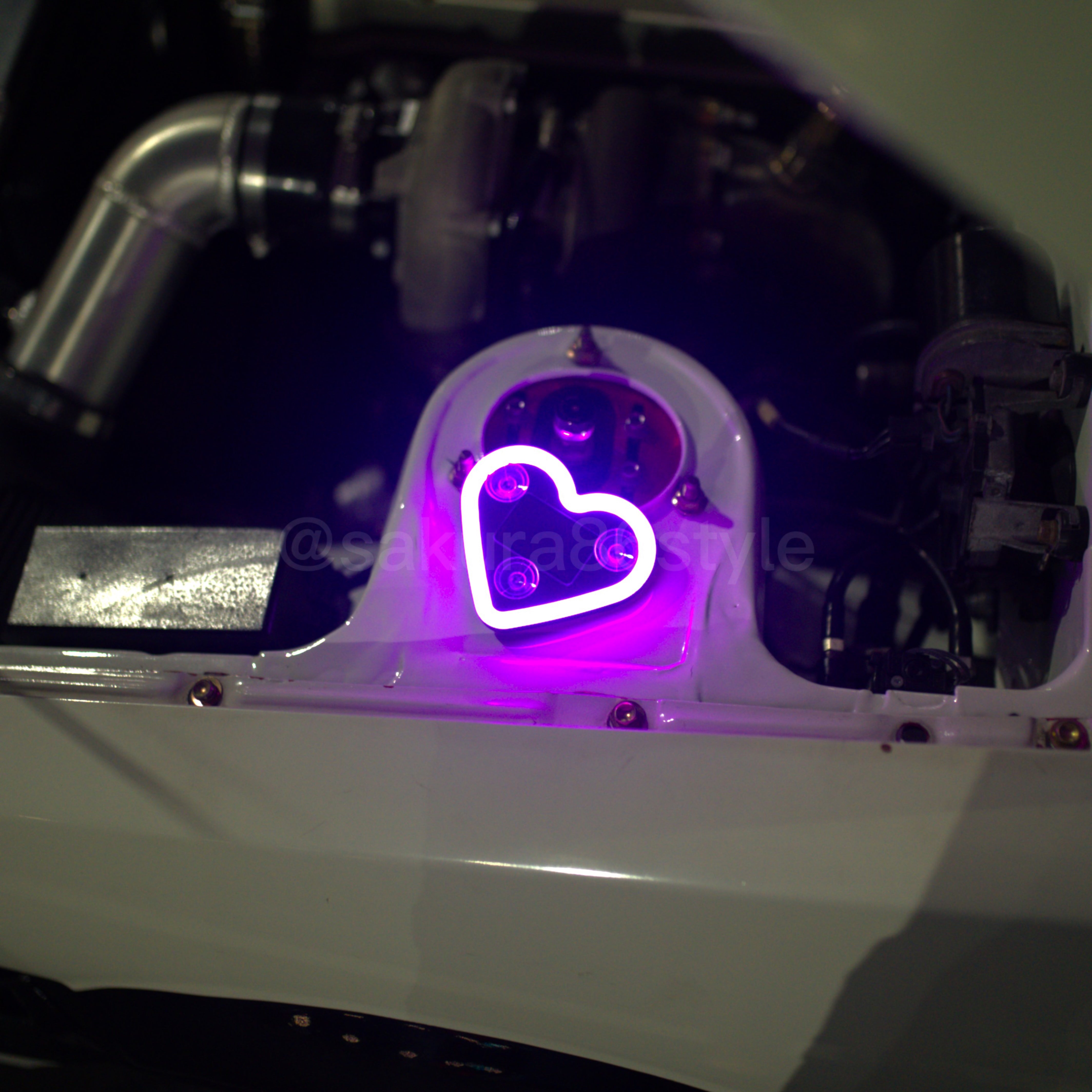 Smart LED Neon Glow Solar Hearts