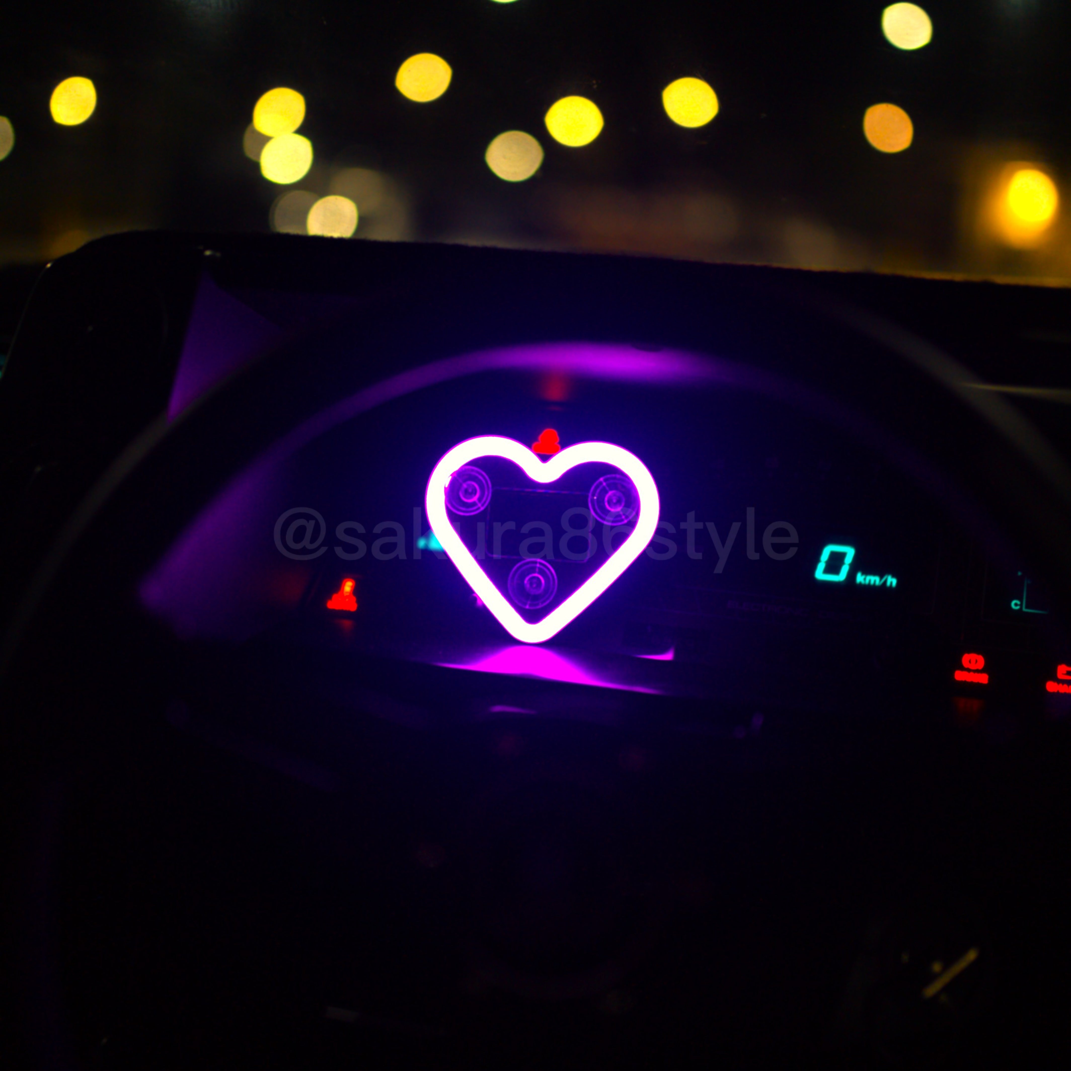 Smart LED Neon Glow Solar Hearts