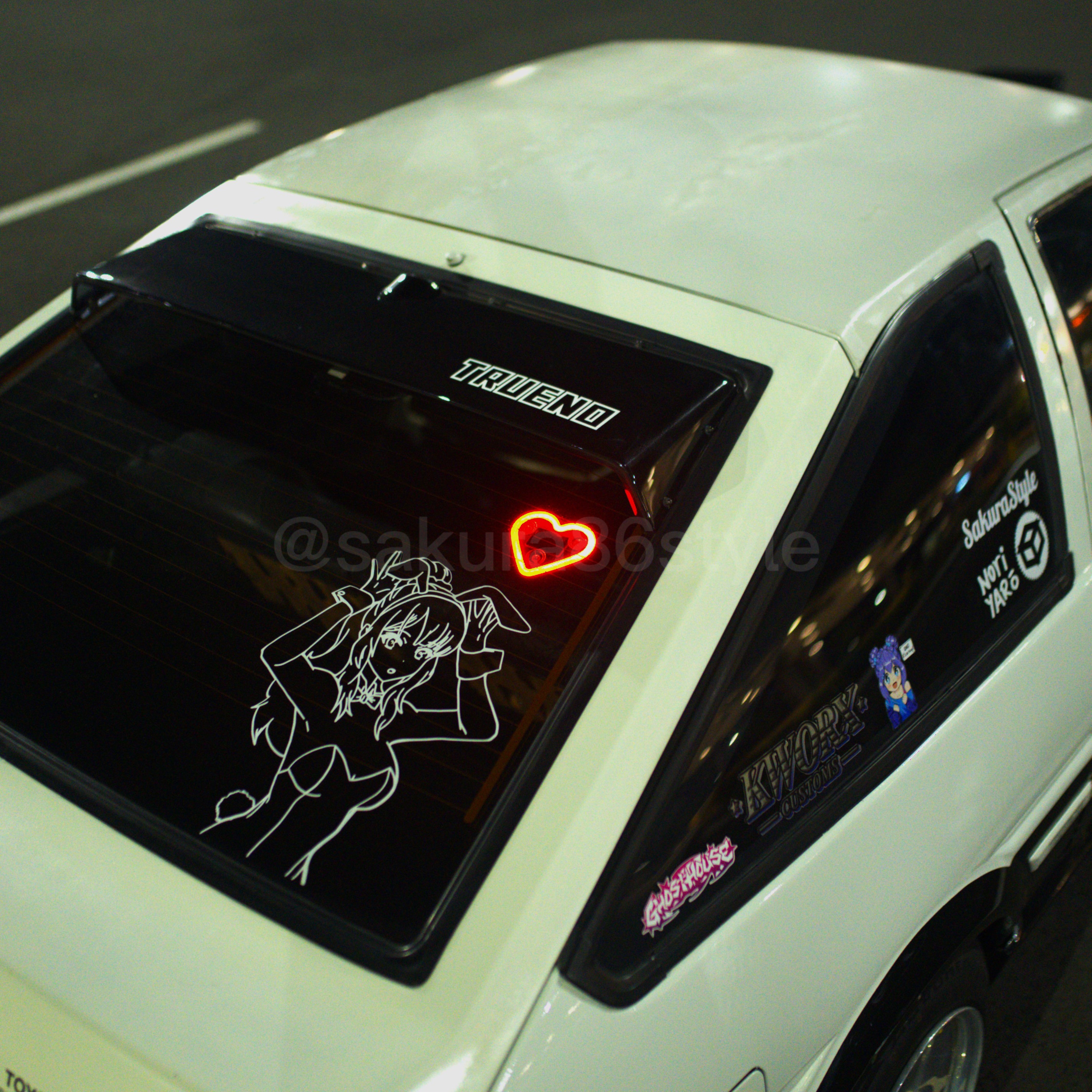 Smart LED Neon Glow Solar Hearts