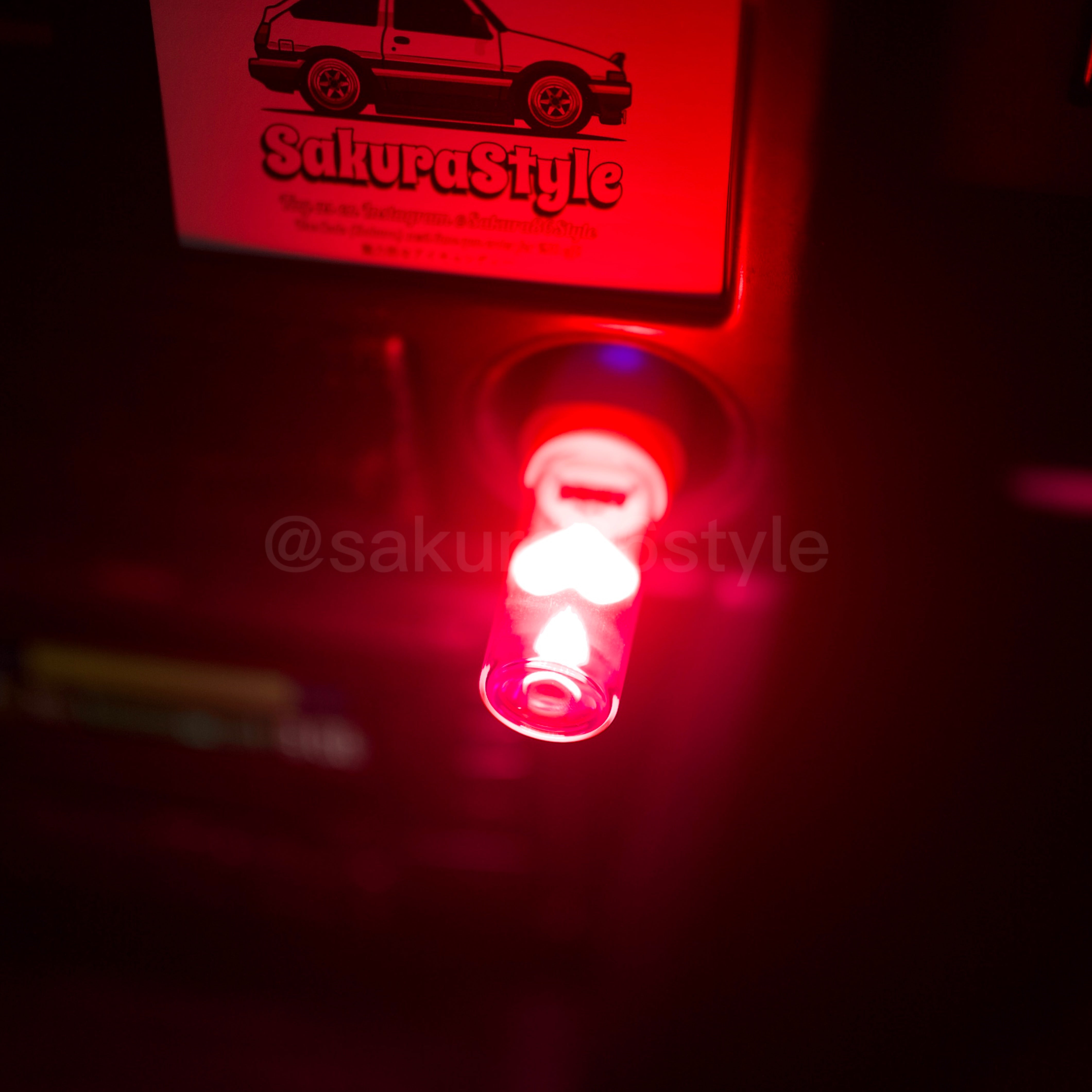 Interior Heart Mood Lamp