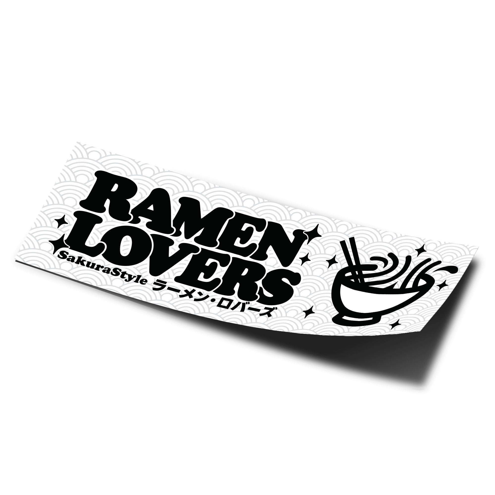 Ramen Lovers JDM Sticker Slap