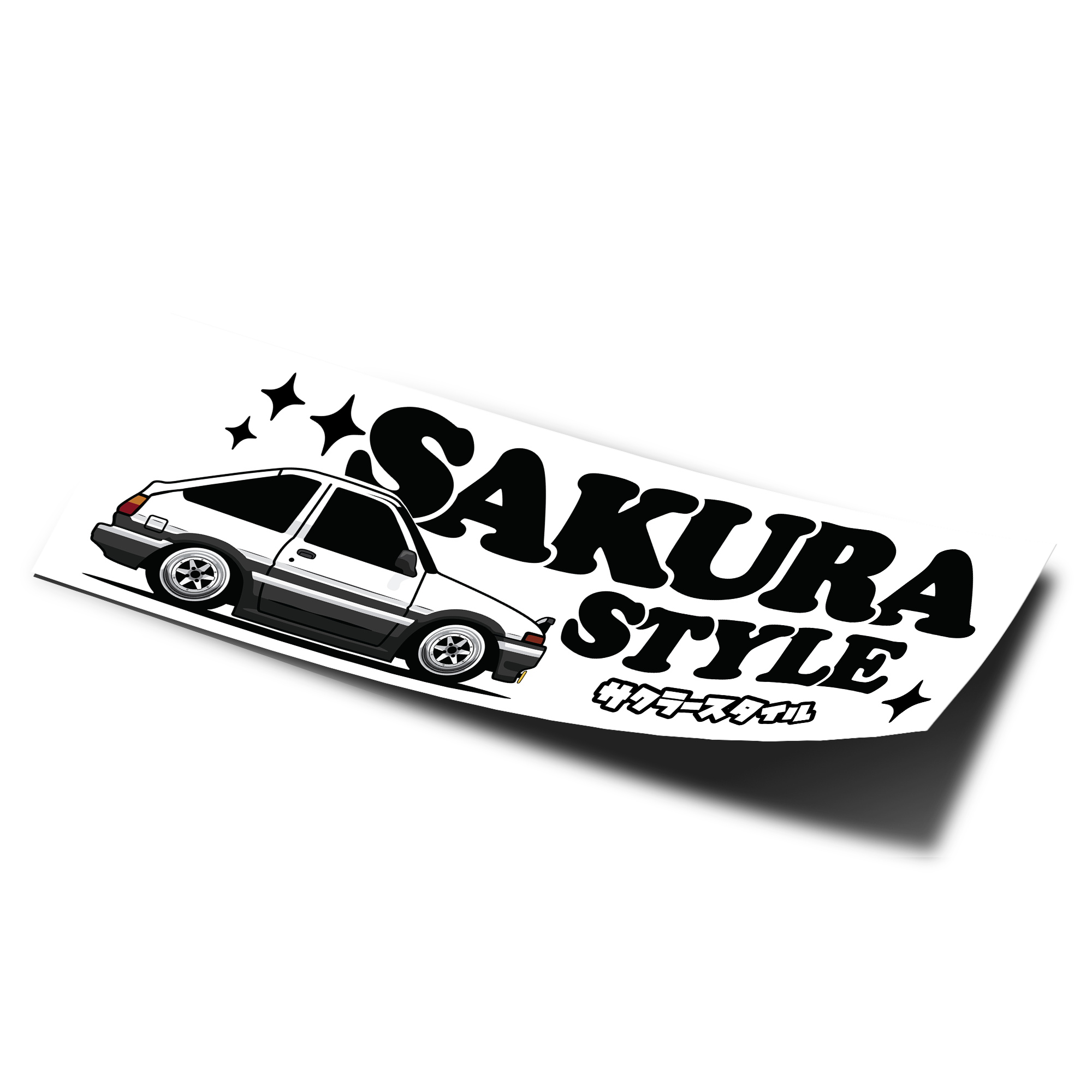 SakuraStyle AE86 JDM Sticker Slap