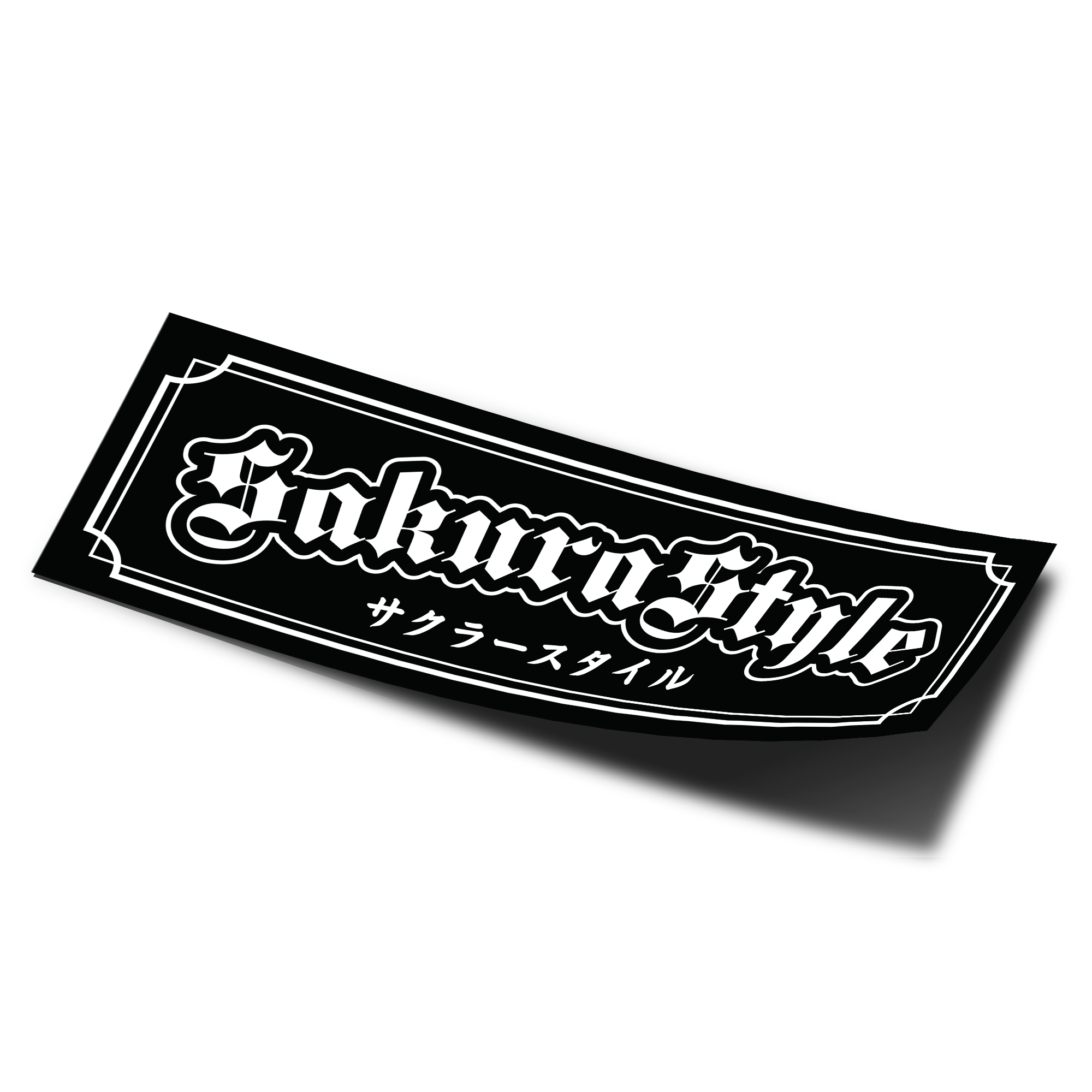 SakuraStyle Gothic JDM Sticker Slap
