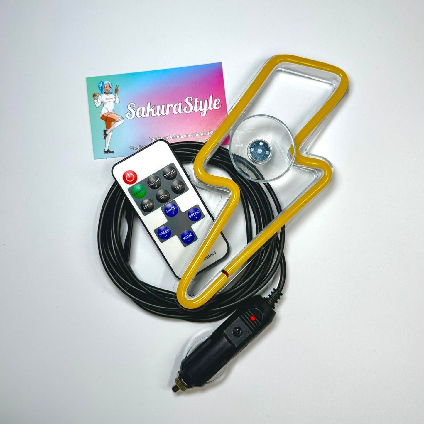 Neon Glow Bolts - Sakura86Style