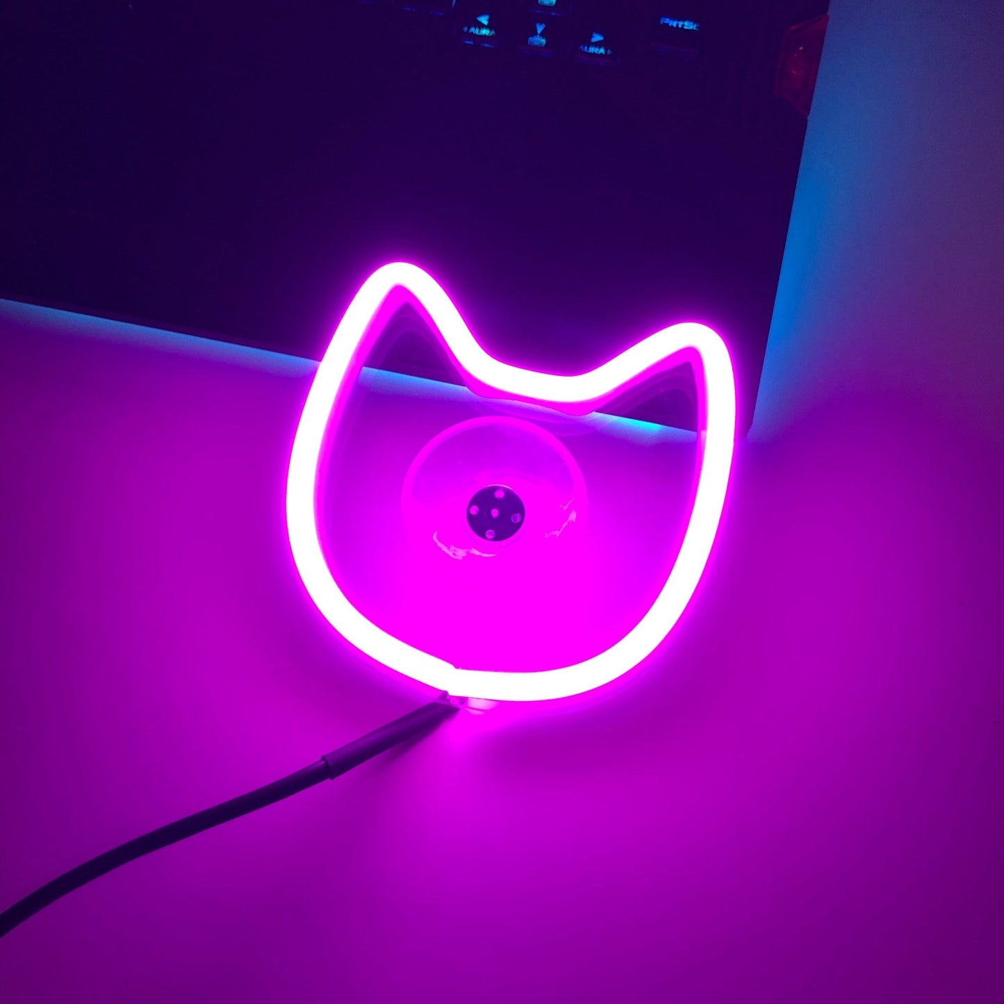 Neon Glow Kitty - Sakura86Style