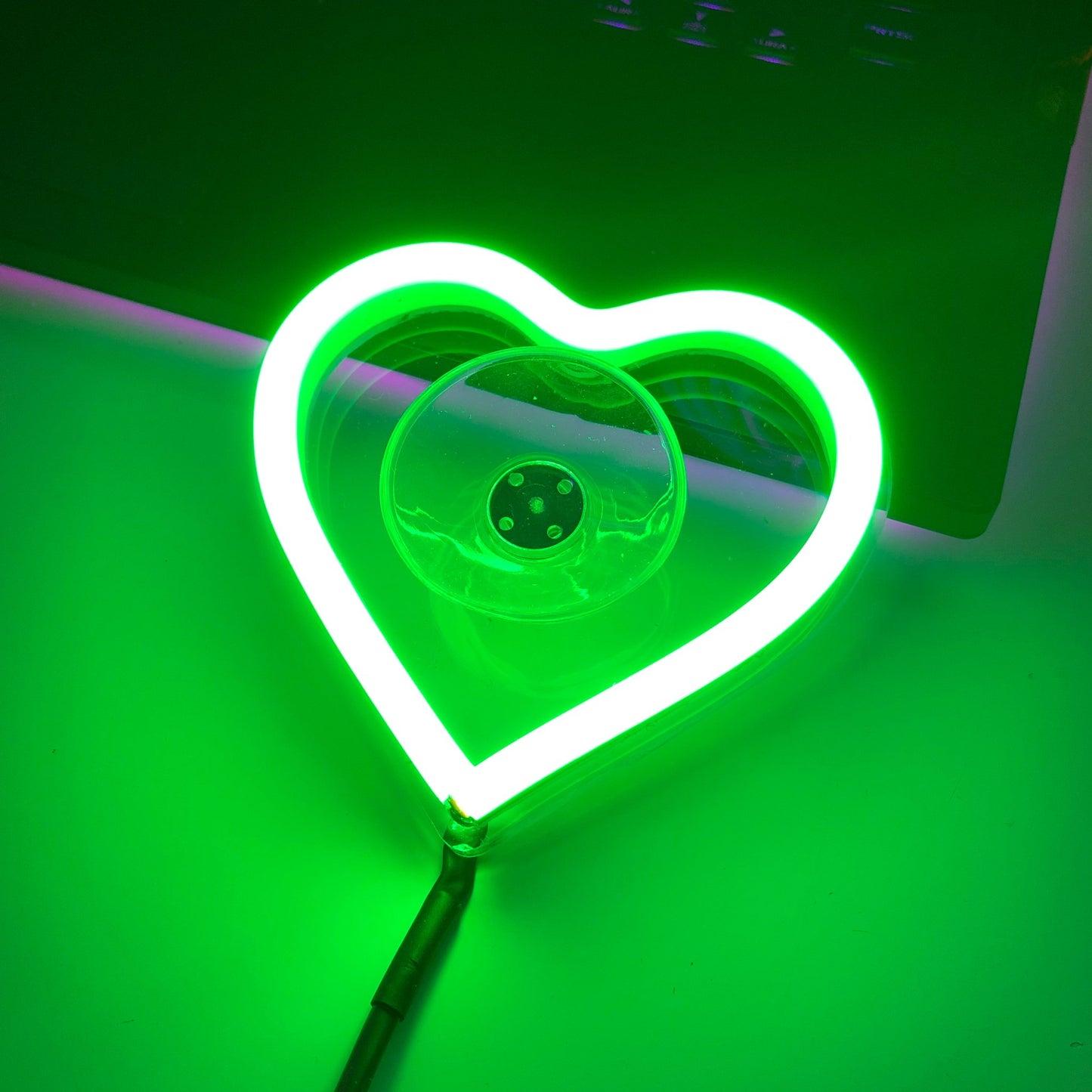 Premium Neon Glow Hearts - Sakura86Style
