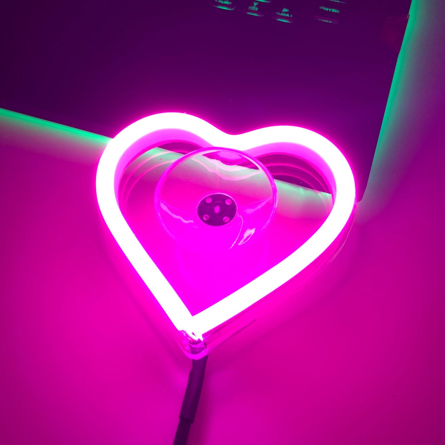 Premium Neon Glow Hearts - Sakura86Style