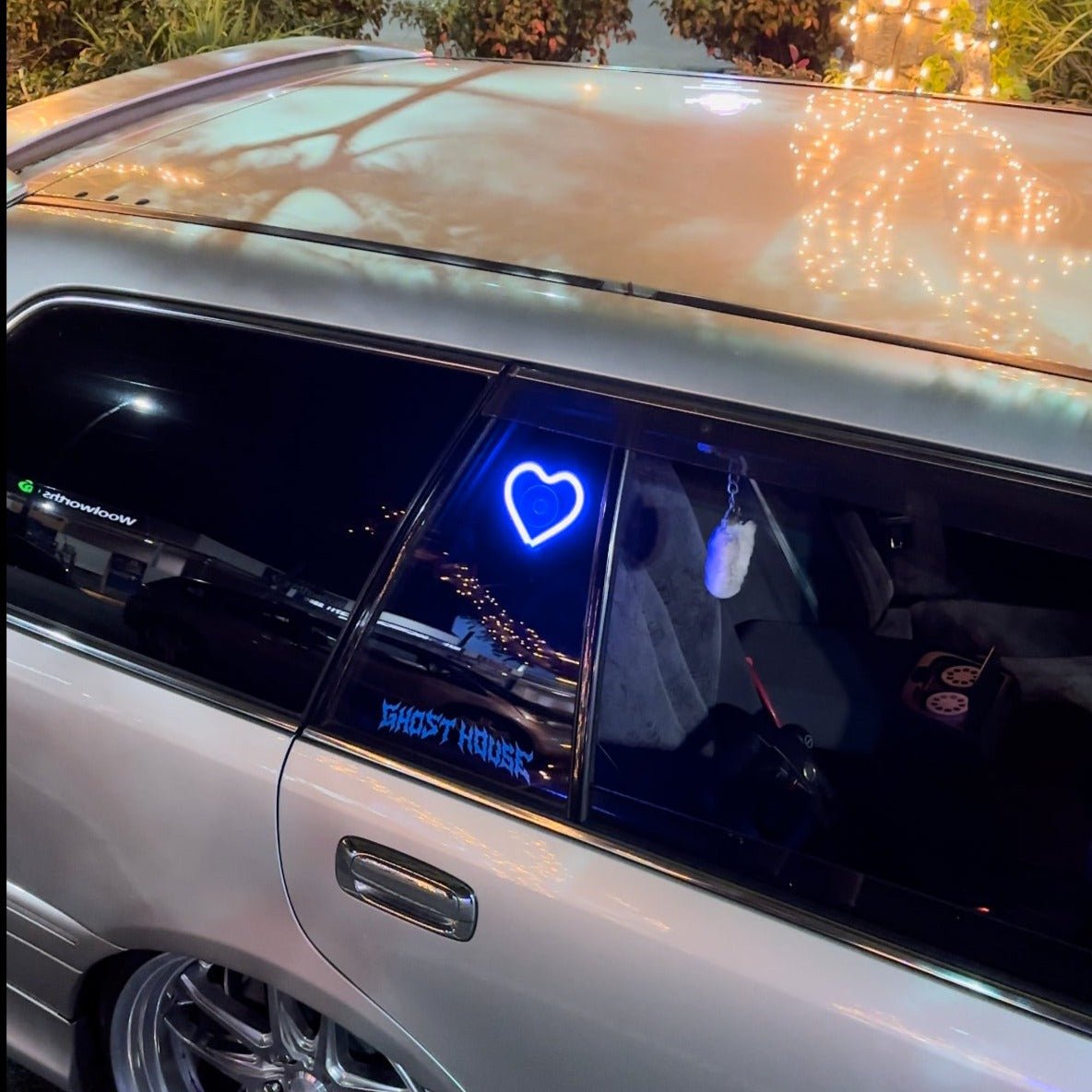 Premium Neon Glow Hearts - Sakura86Style