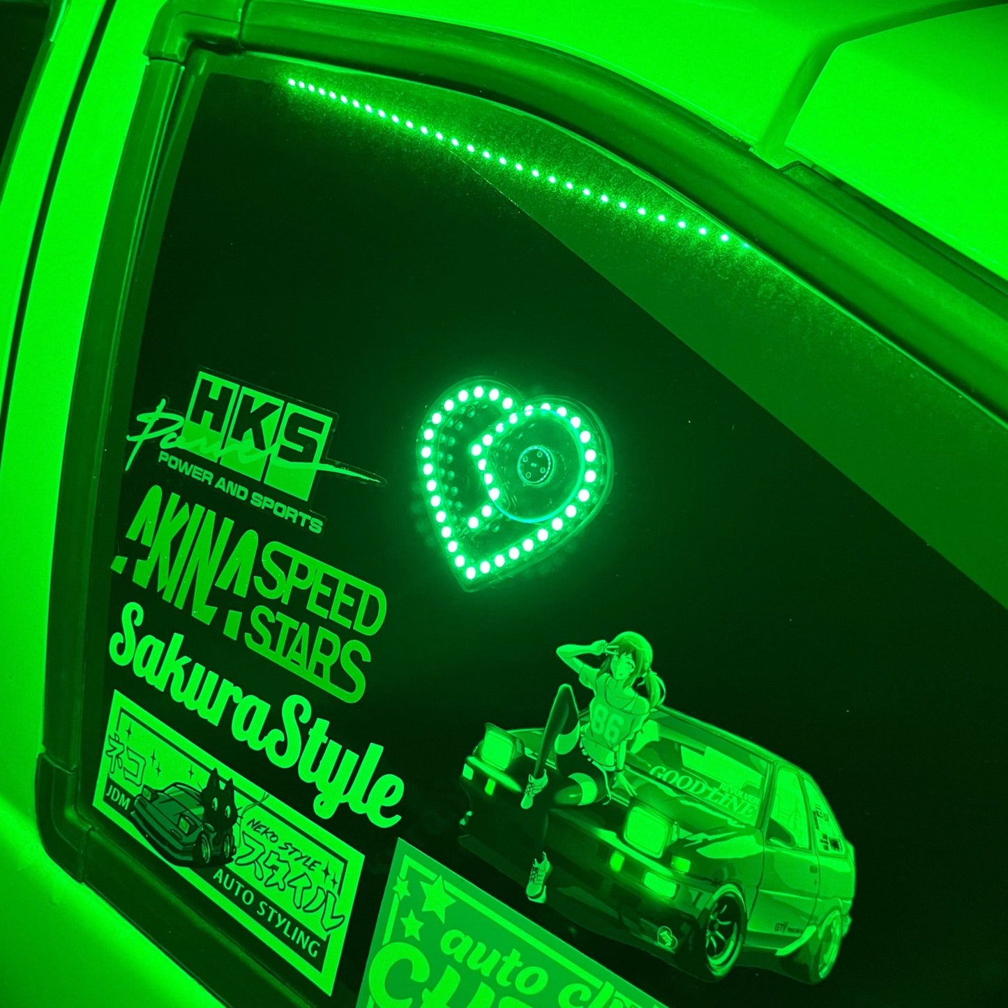 RGB Broken Heart LED's - Sakura86Style
