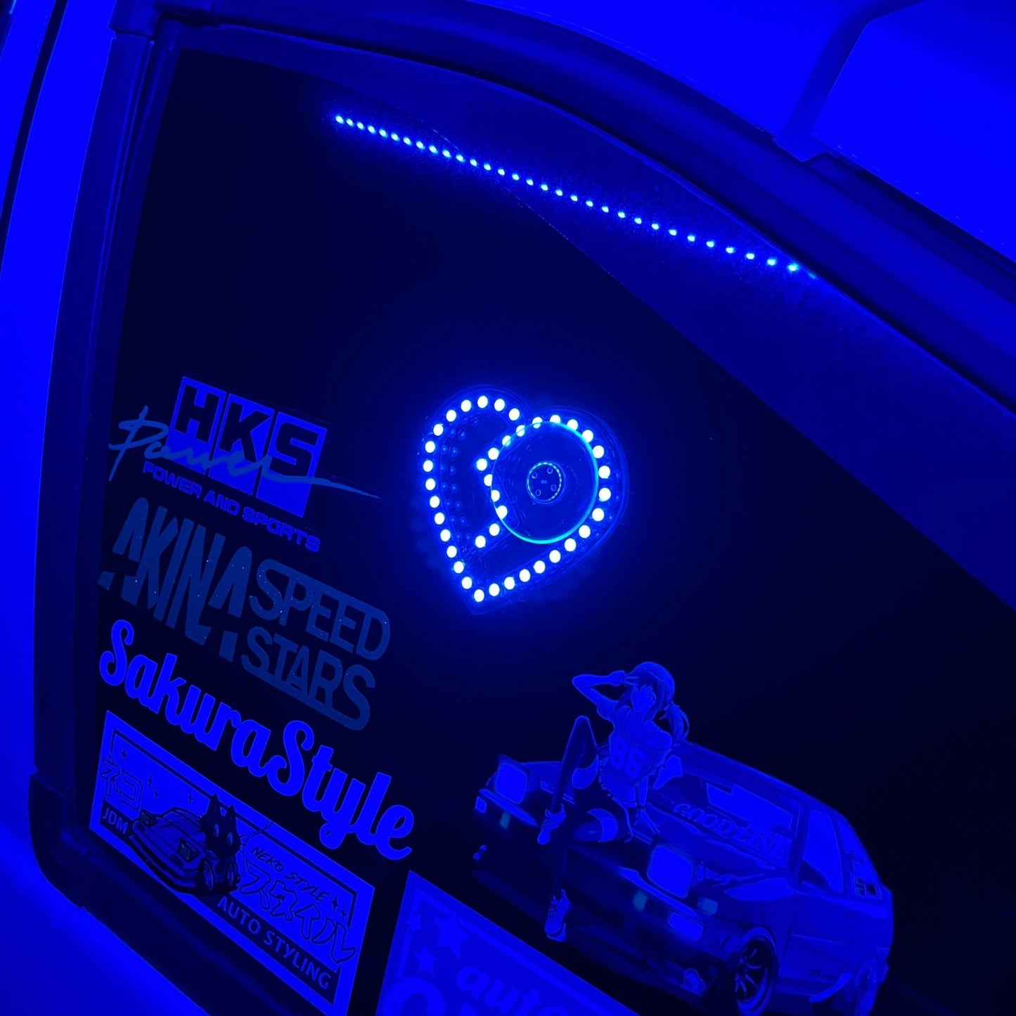 RGB Broken Heart LED's - Sakura86Style