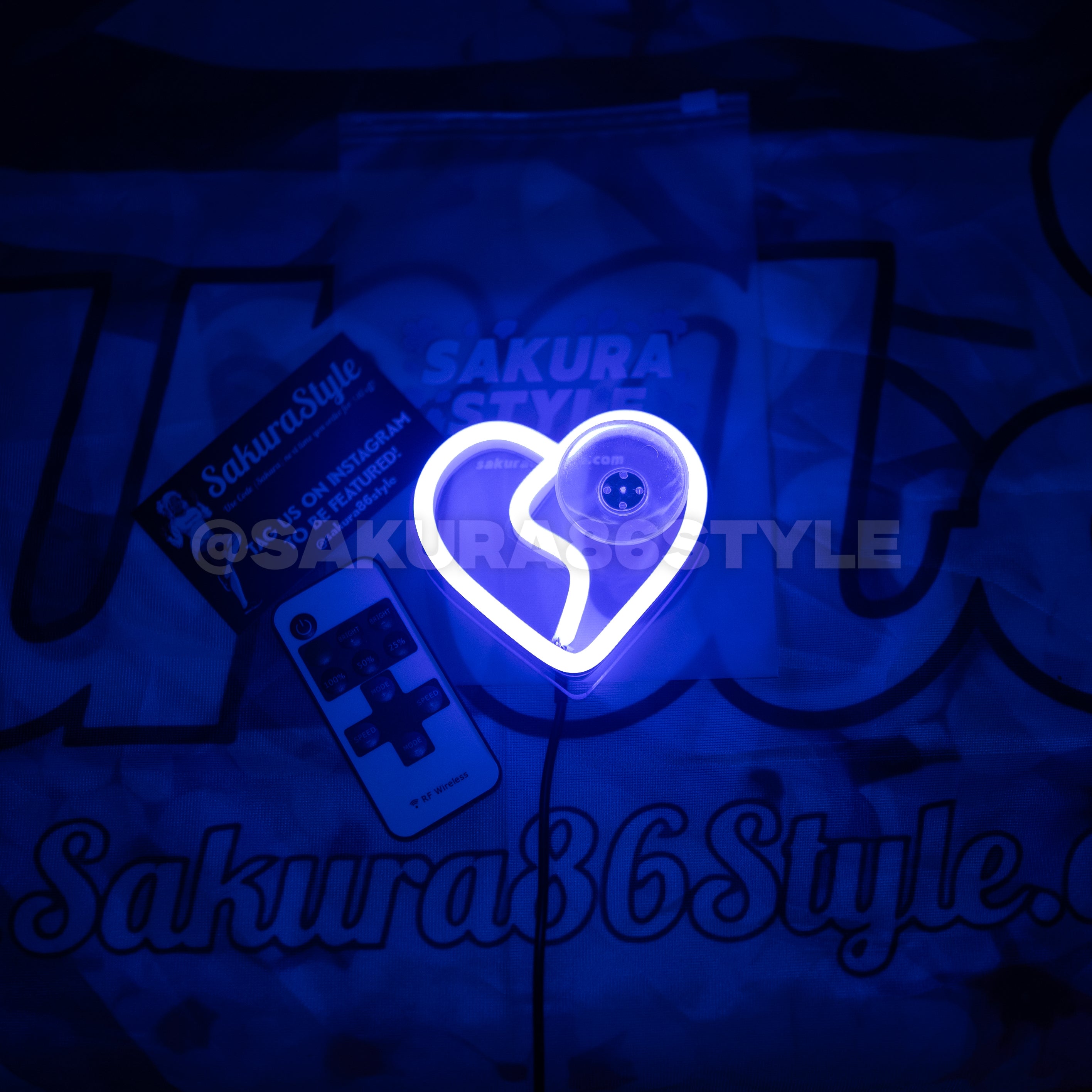 Original Neon Glow Broken Heart
