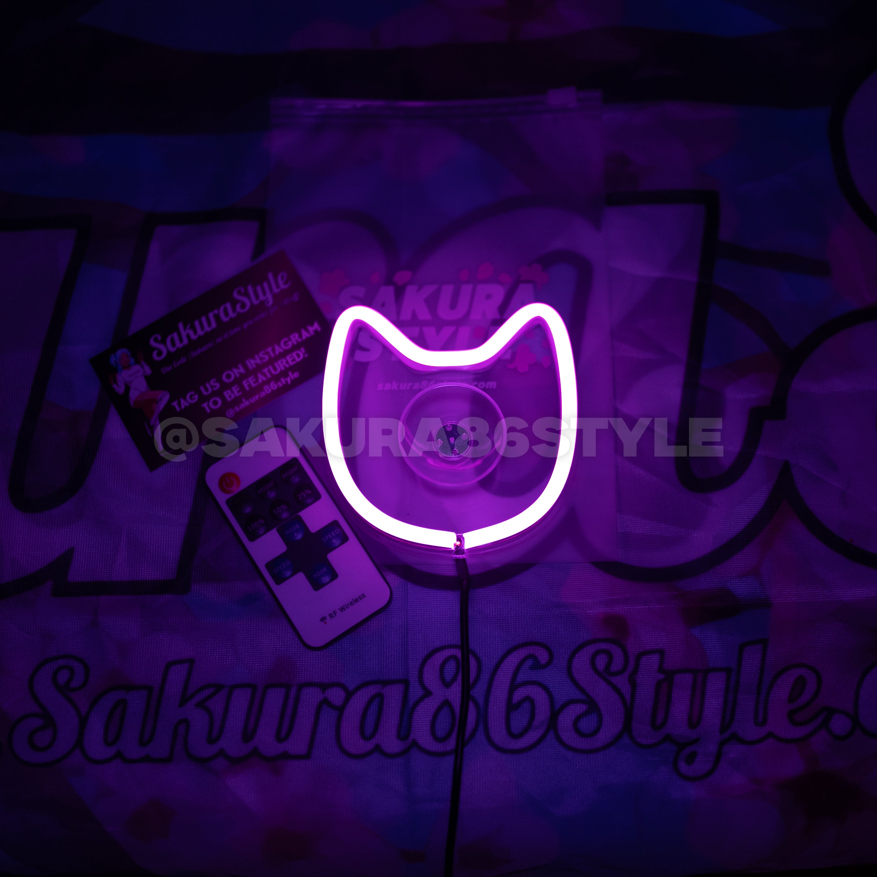 Original Neon Glow Kitty