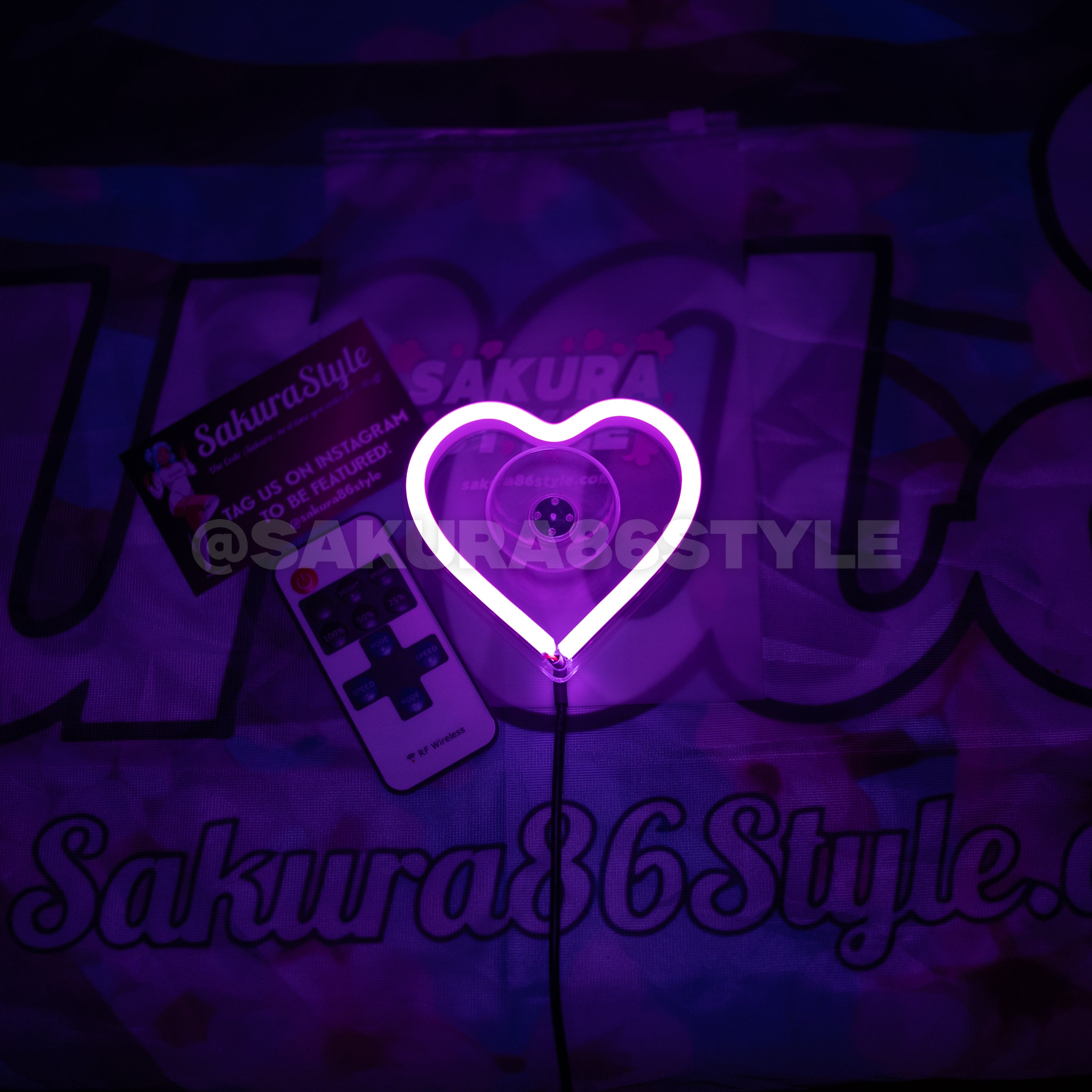 Original Neon Glow Hearts