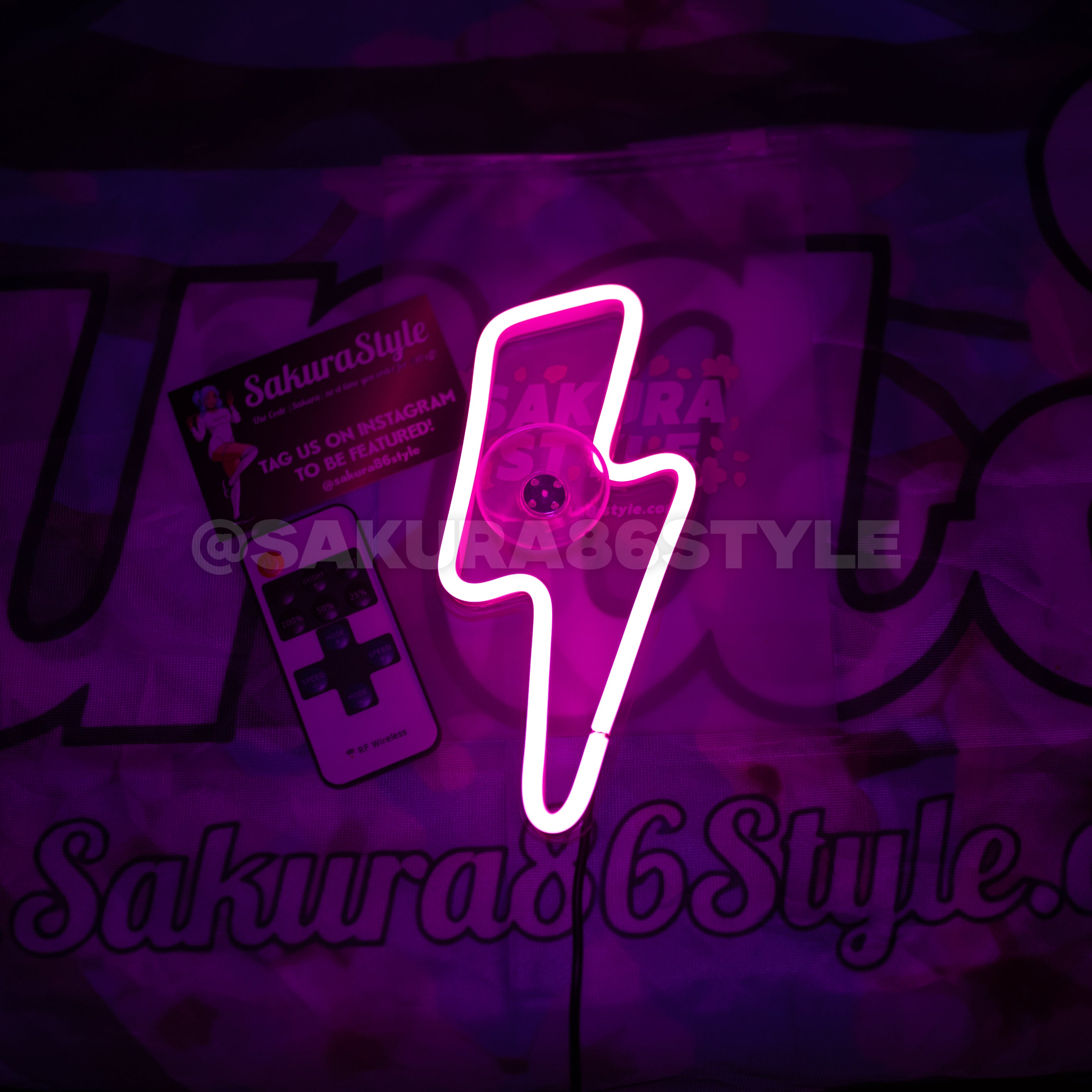 Original Neon Glow Bolt