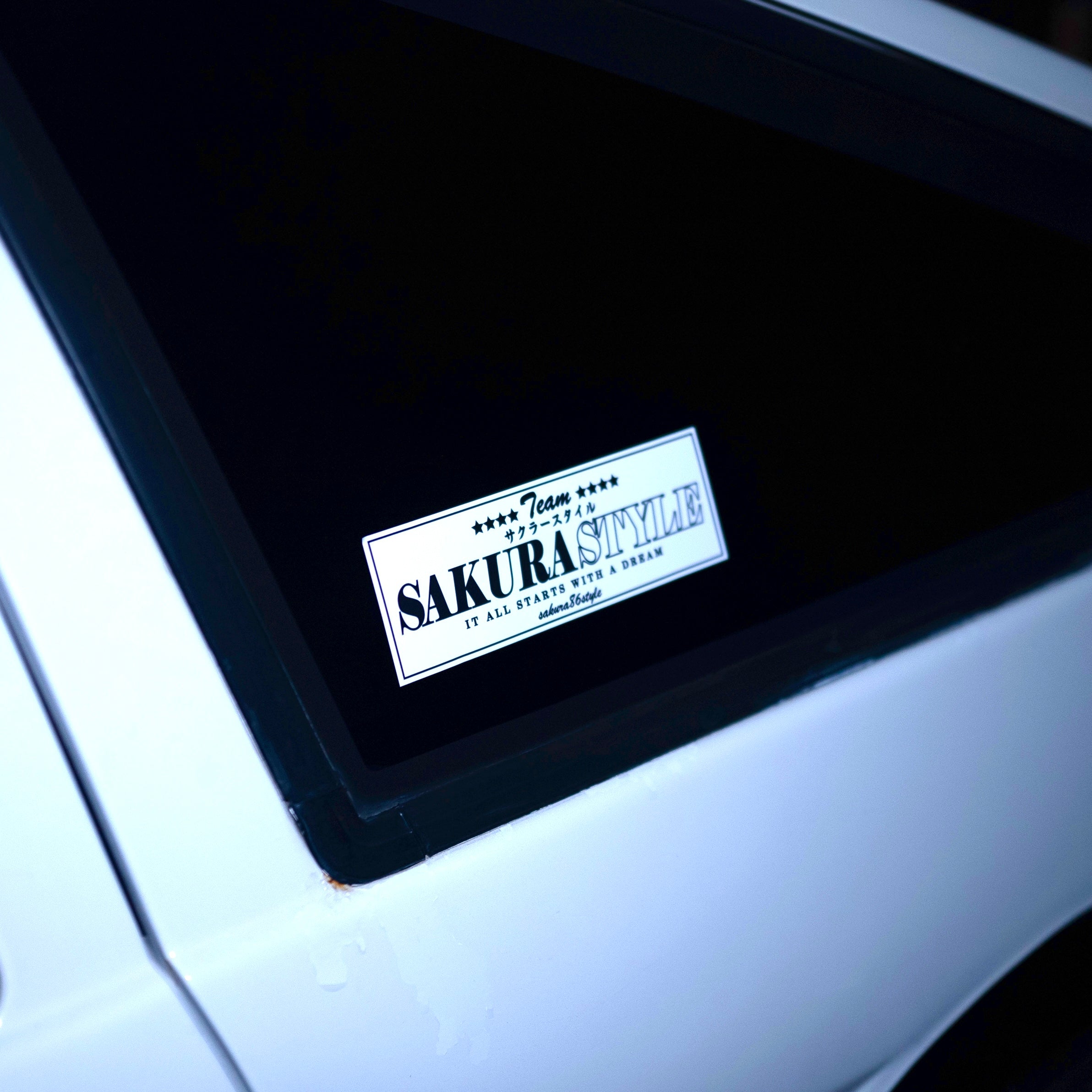 Team SakuraStyle JDM Sticker Slap