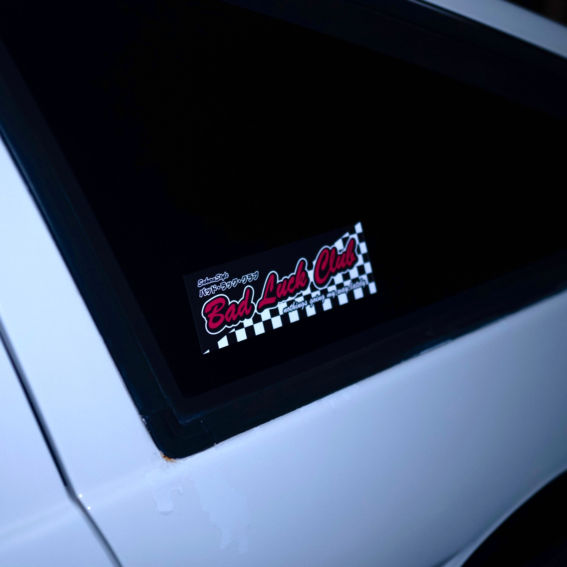 Bad Luck Club JDM Sticker Slap