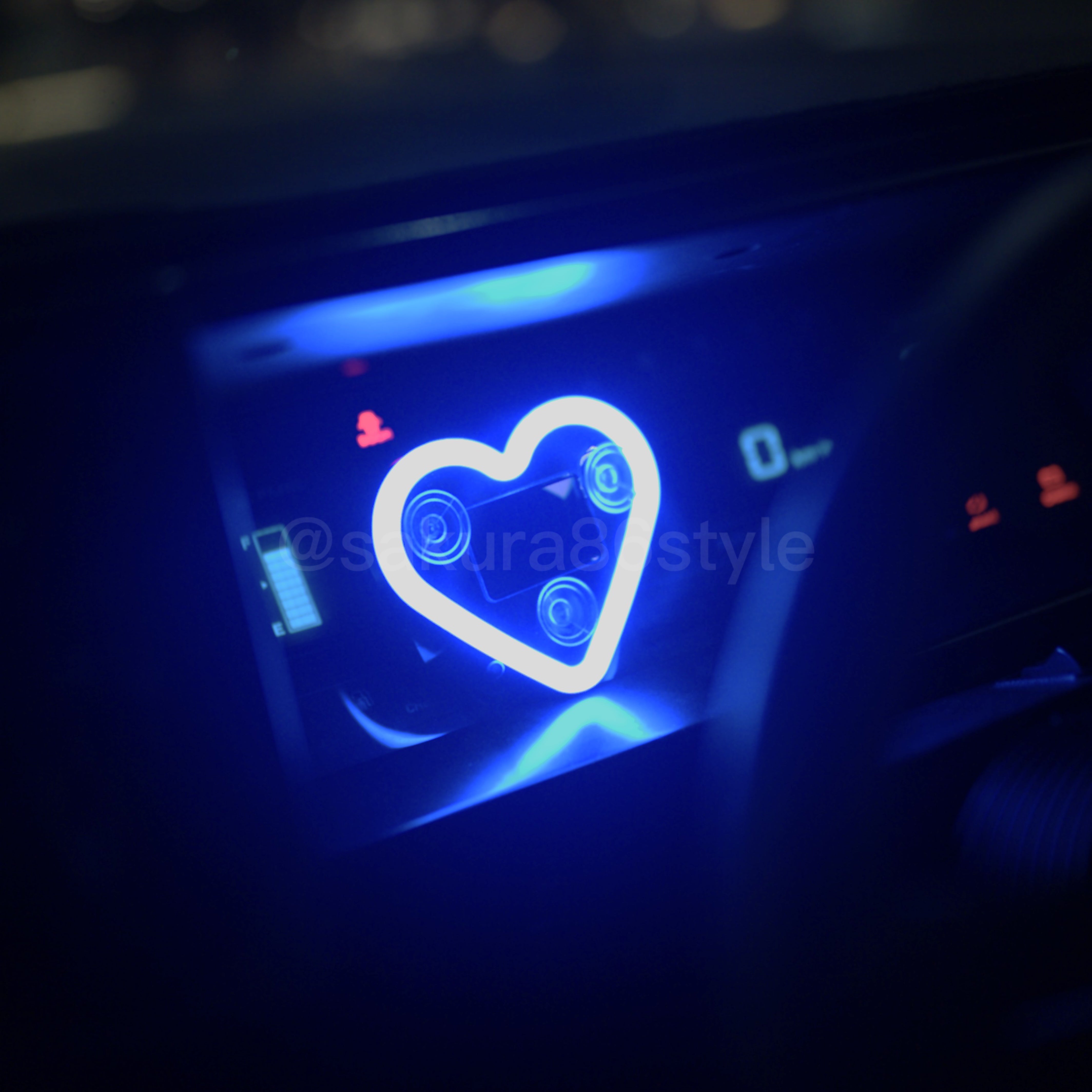 Smart LED Neon Glow Solar Hearts