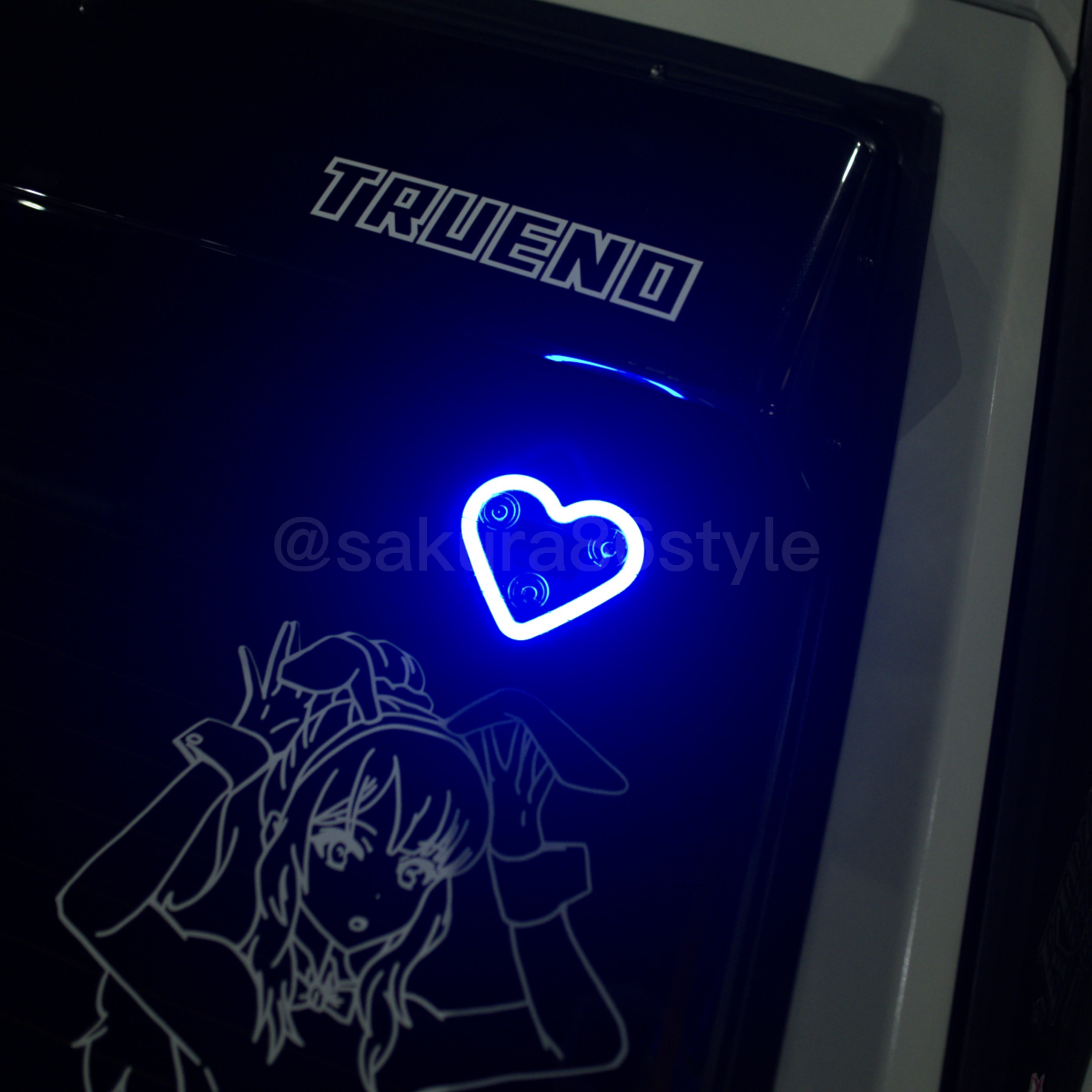 Smart LED Neon Glow Solar Hearts