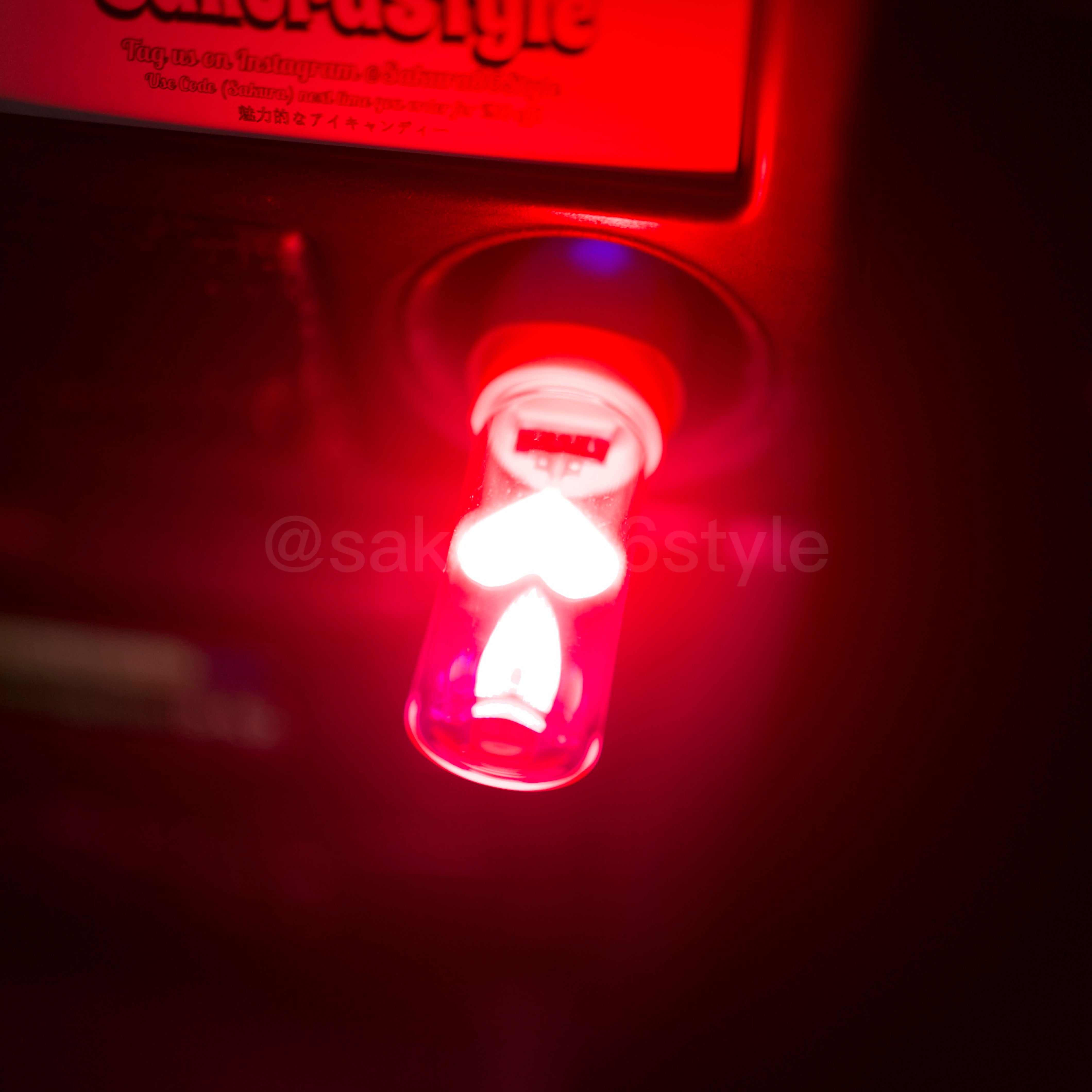 Interior Heart Mood Lamp