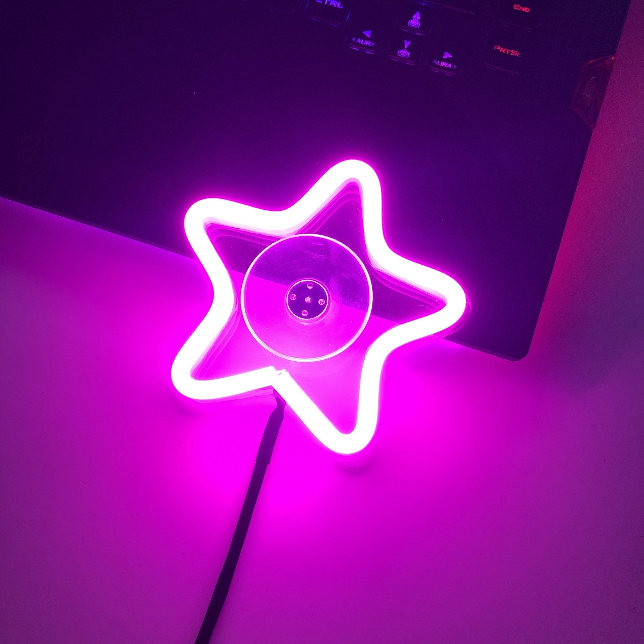 Neon Glow Stars - Sakura86Style