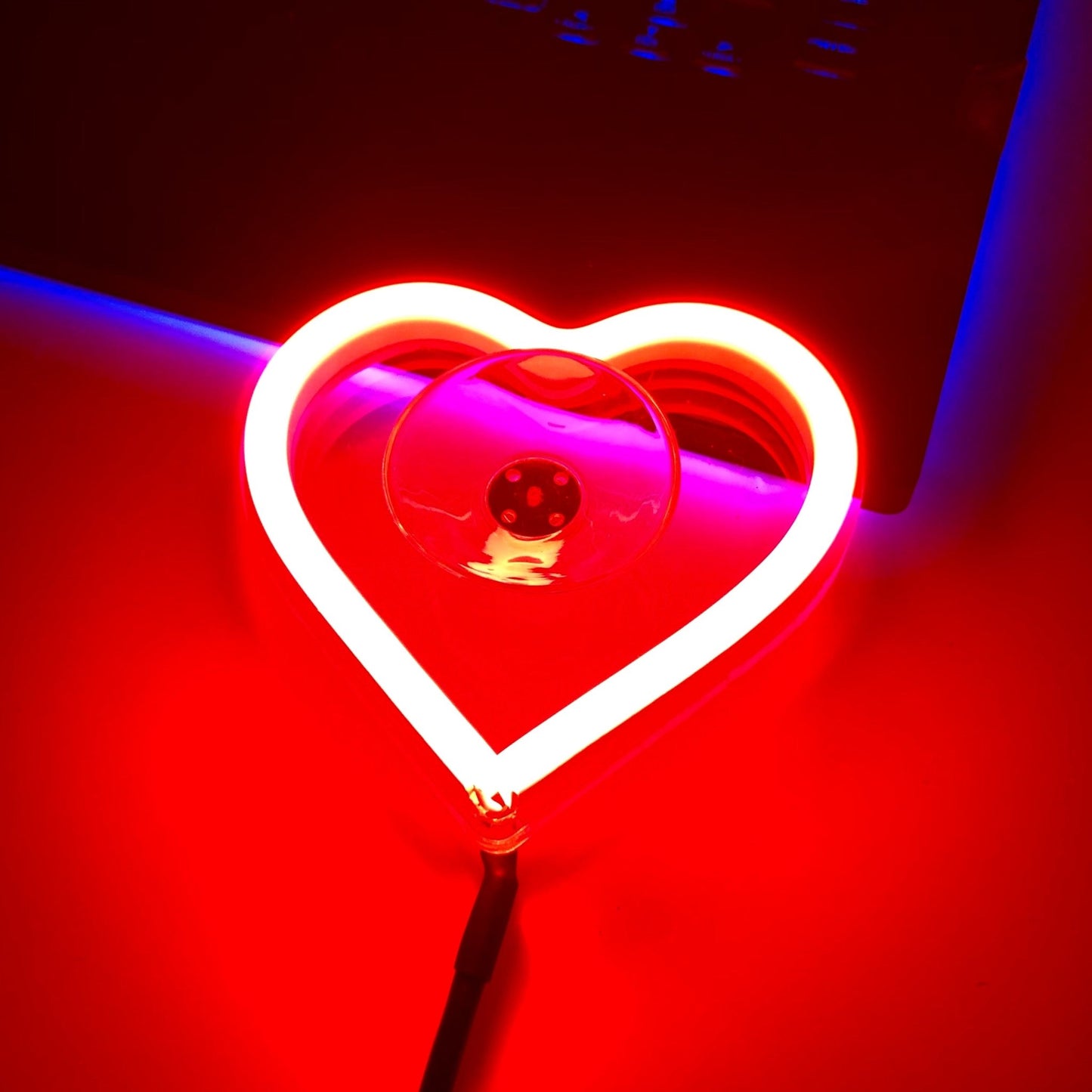Premium Neon Glow Hearts - Sakura86Style