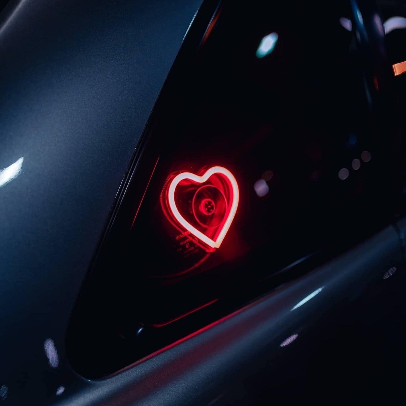 Premium Neon Glow Hearts - Sakura86Style